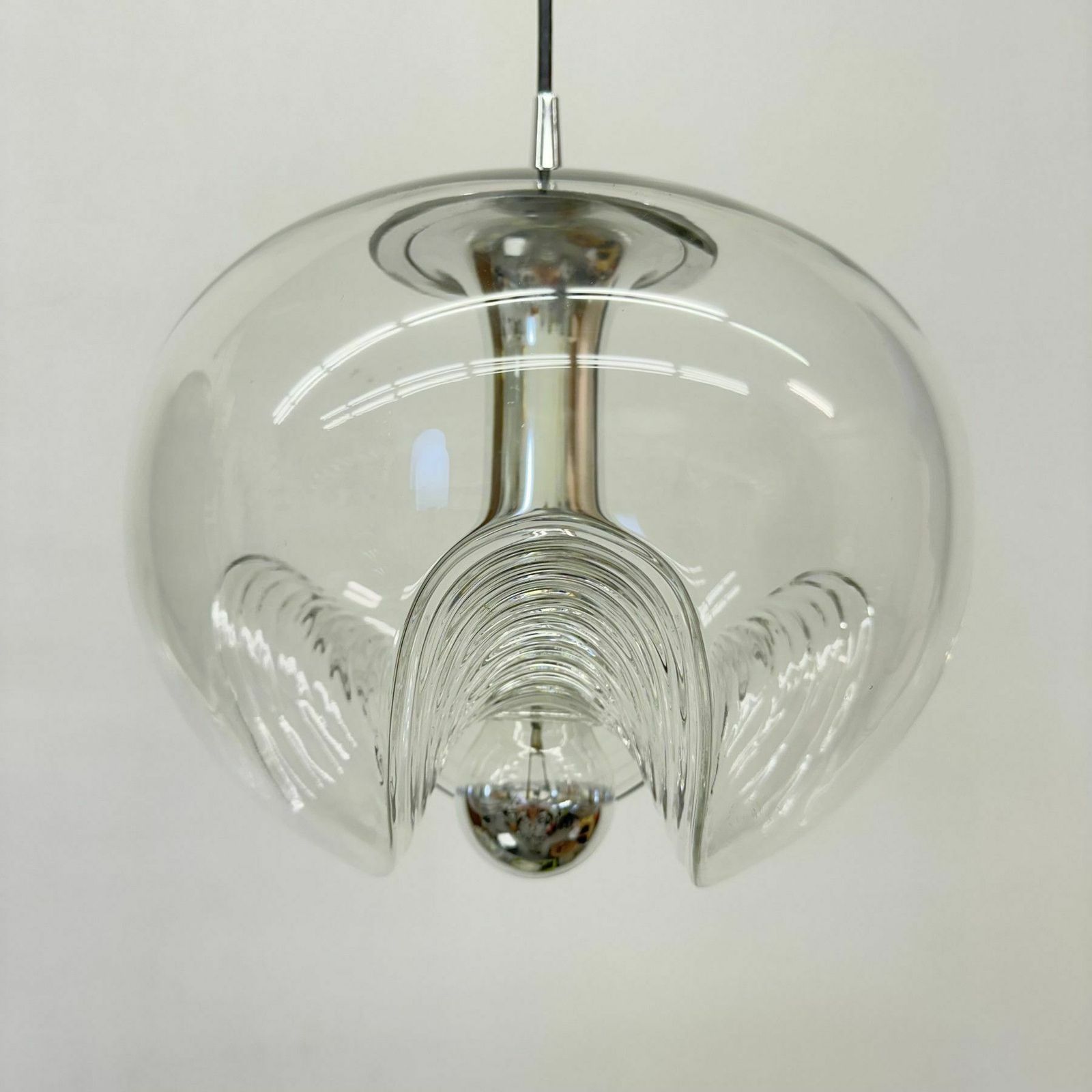 photo furniture Peil & Putzler ‘Futura’ Hanging Lamp By Koch & Lowy ,1970s