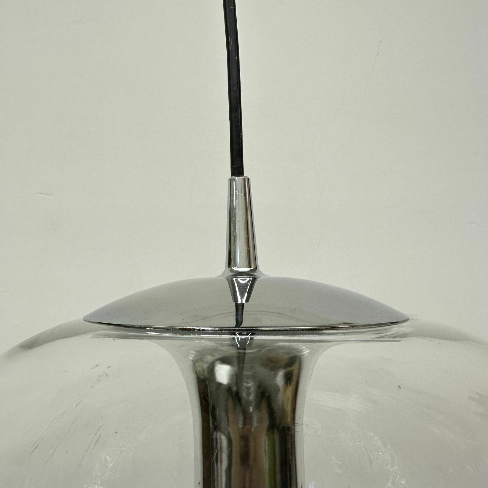 Lighting Peil & Putzler ‘Futura’ Hanging Lamp By Koch & Lowy ,1970s photo