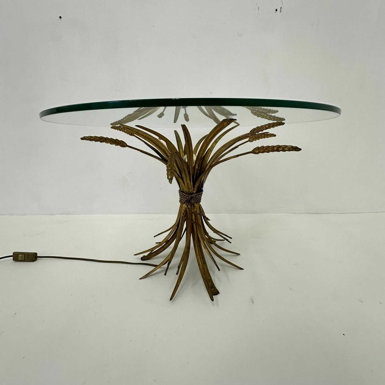 photo furniture Illuminated Wheat Sheaf Side Table , 1970s