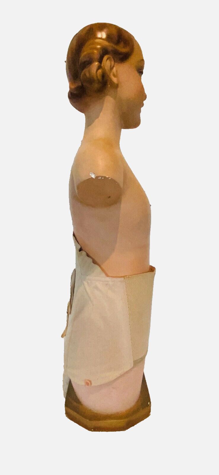 Art Deco Couture Mannequin In Patinated Stucco "The Juvenile" photo vinterior