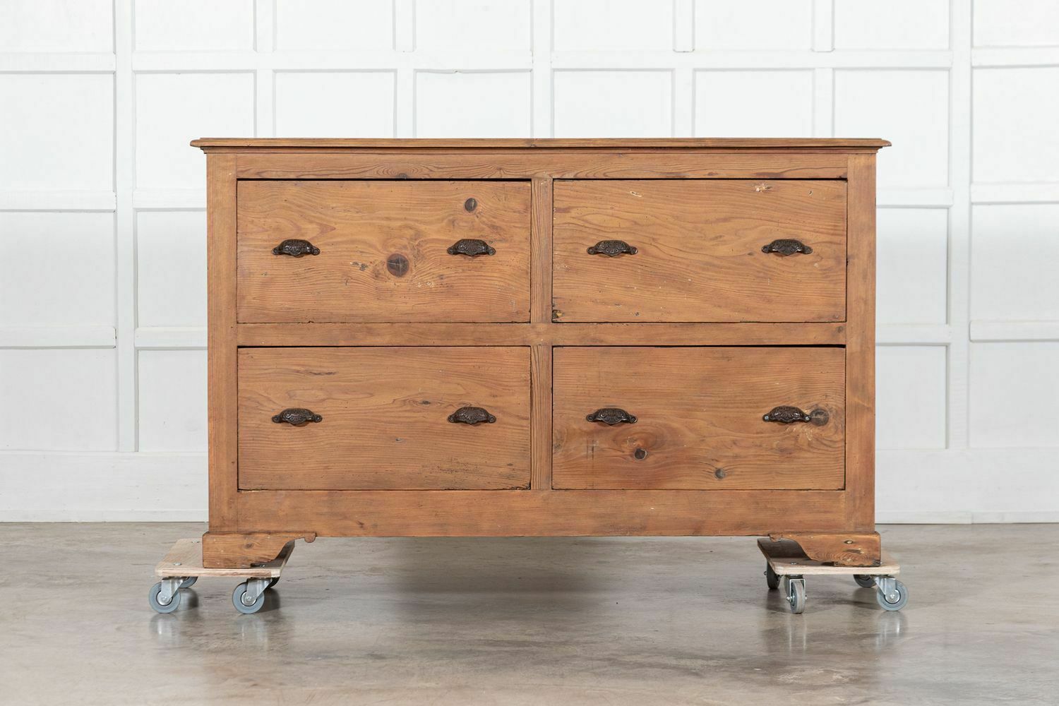 19thc English Pine Haberdashery Drawers