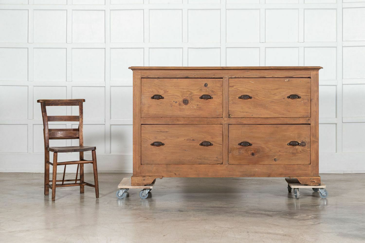 19thc English Pine Haberdashery Drawers photo 3968.0