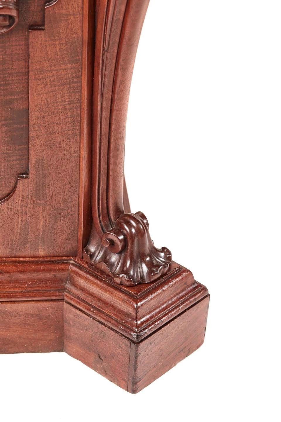 Large Outstanding Quality William IV Antique Carved Mahogany Sideboard photo vintage