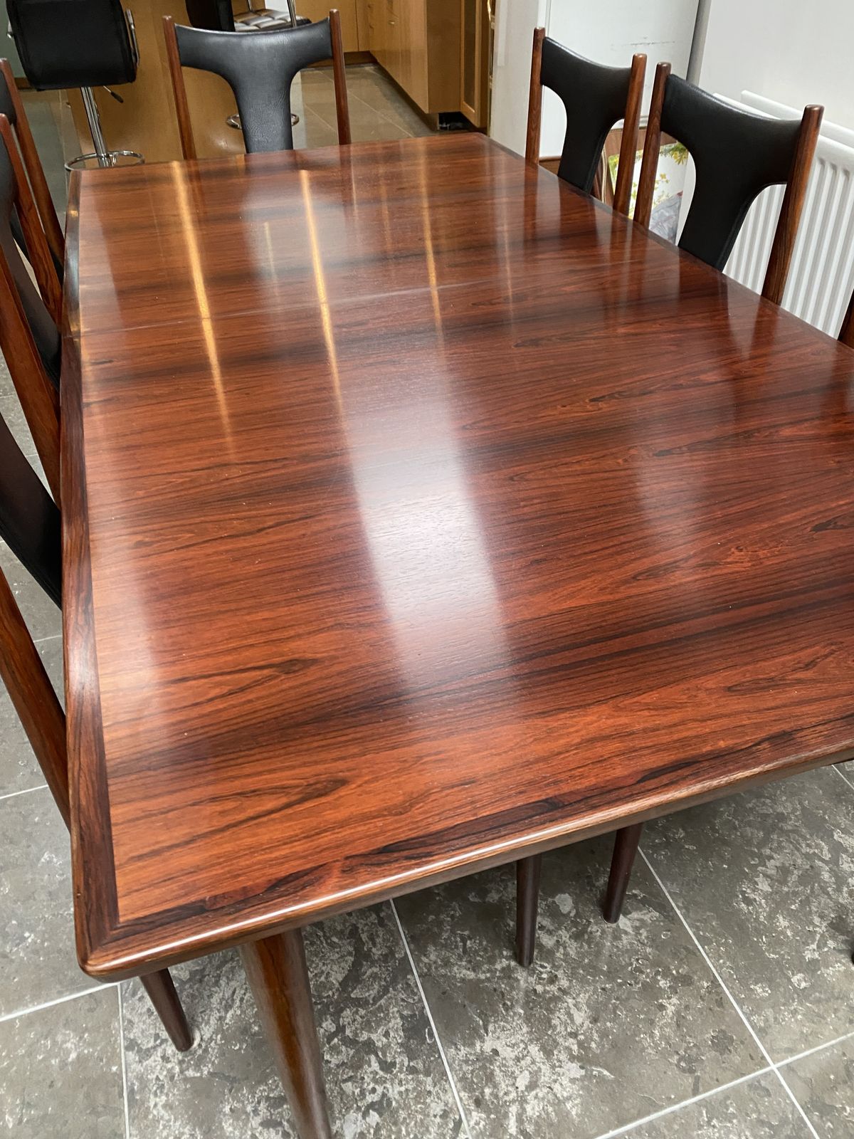Rosewood Table And Chairs 1973 Designed And Made By Heals photo Furniture