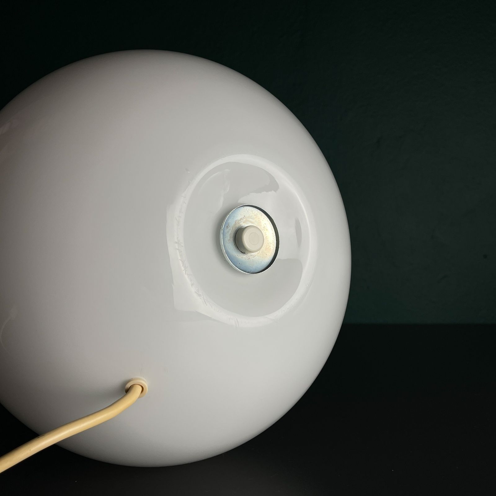 Table Lamp Daruma By Sergio Asti For Fontana Arte, Italy 1960s photo vintage