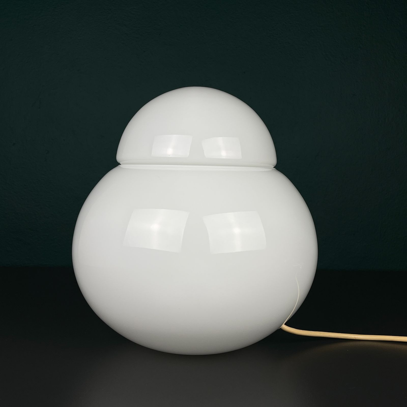 980.0 Table Lamp Daruma By Sergio Asti For Fontana Arte, Italy 1960s photo