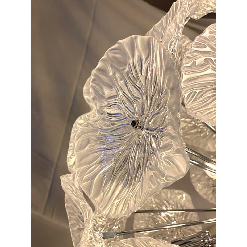 photo furniture Italian Floral Murano Glass Sputnik Chandelier By Simoeng