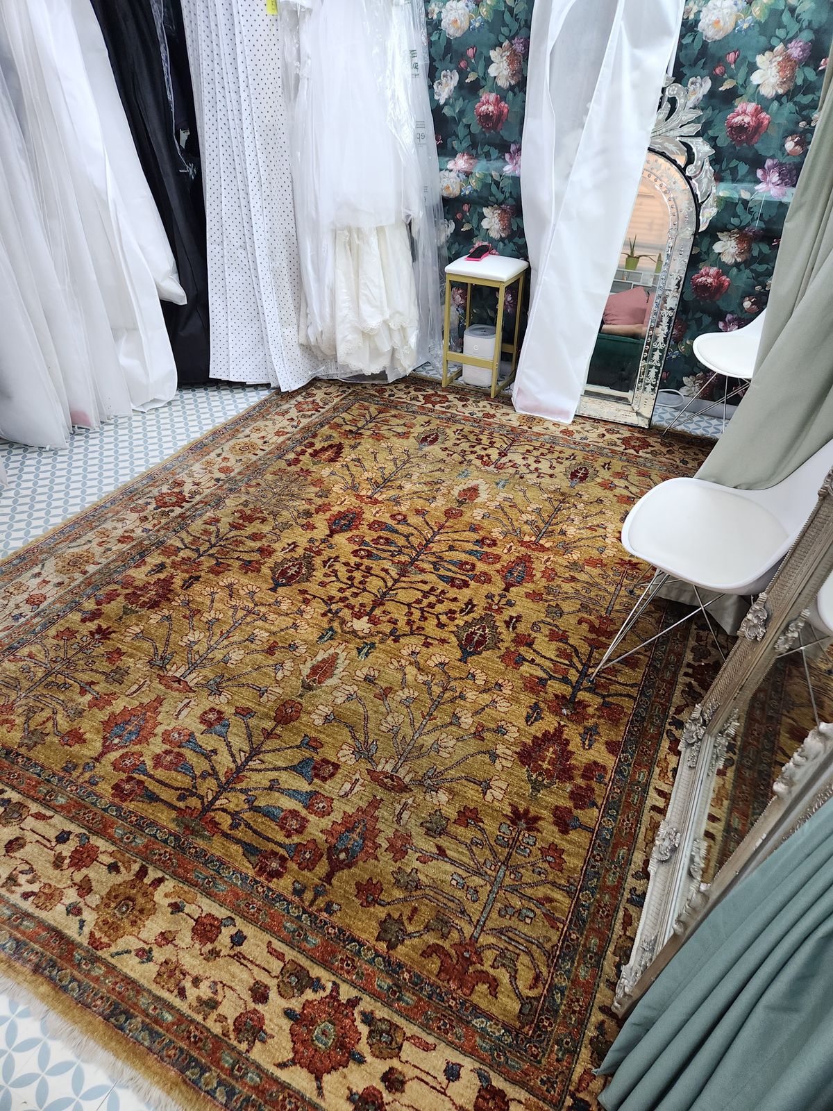 Vintage Kilim Rug photo furniture