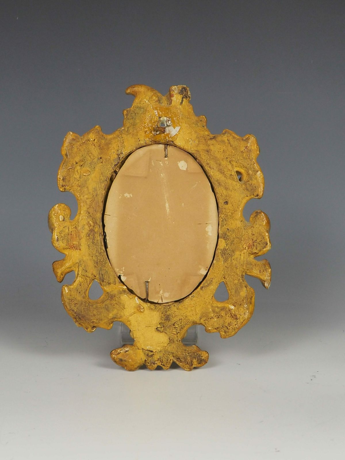 photo buy Exquisite Antique Italian Giltwood Wall Mirror