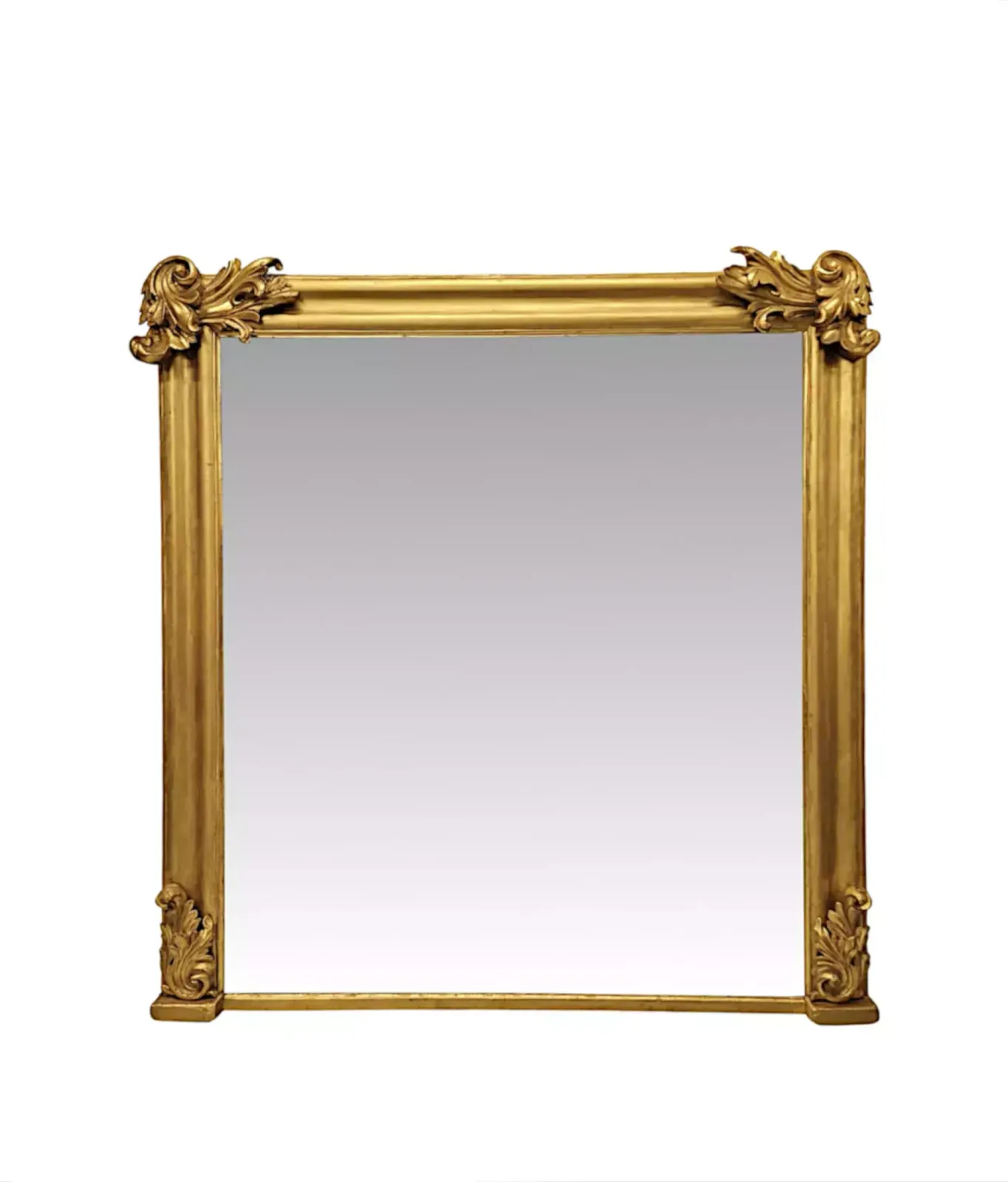 A Very Fine Early 19th Century William IV Giltwood Overmantel Mirror
