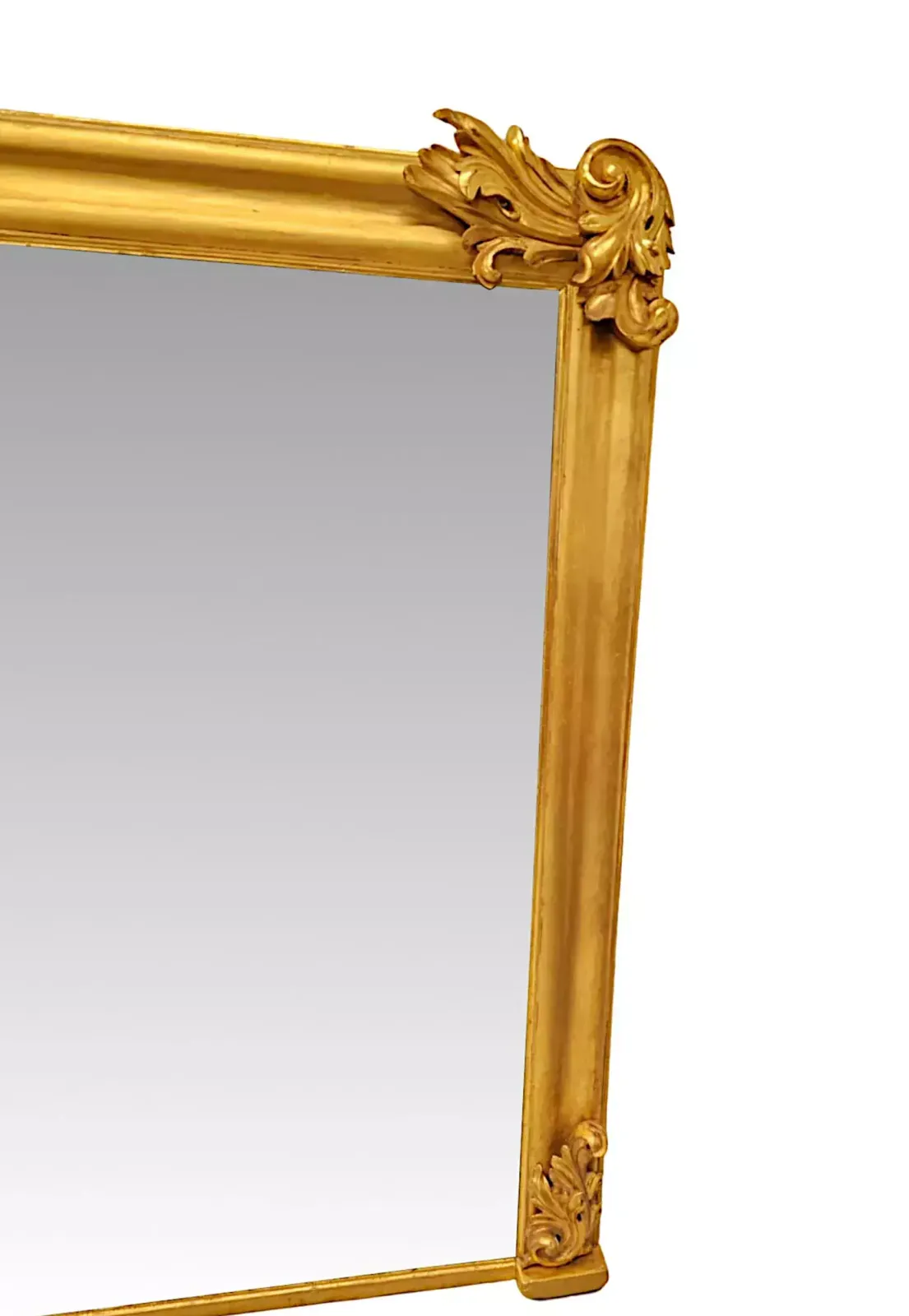 A Very Fine Early 19th Century William IV Giltwood Overmantel Mirror photo Home Decor