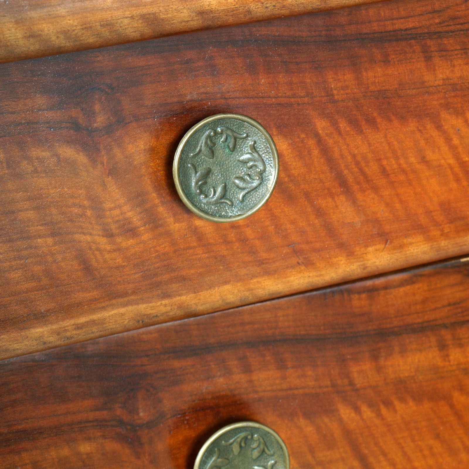Venetian Baroque Sideboard, Hand Carved Walnut Veneer Walnut photo for sale