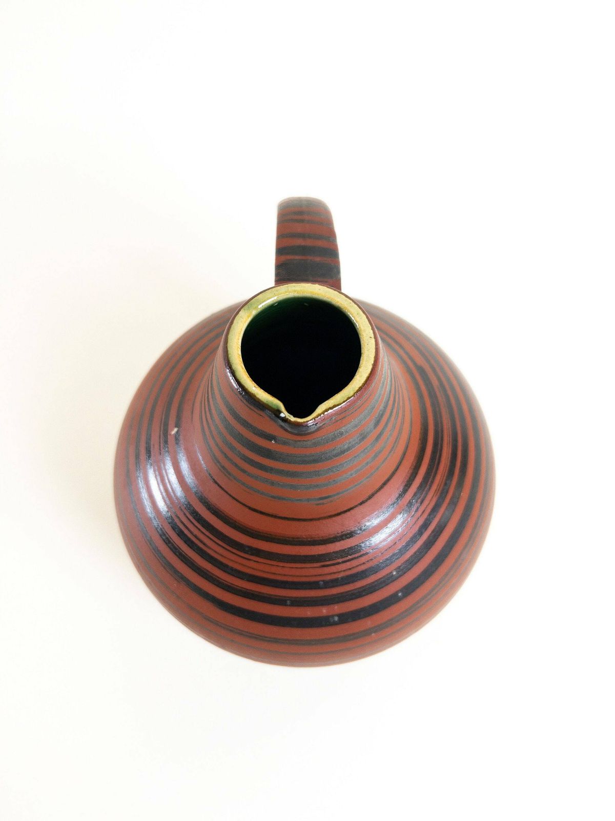 Earthy Dümler And Breiden Vase With Handle, 388 16   West German Pottery   Mid Century Modern Vase photo vintage
