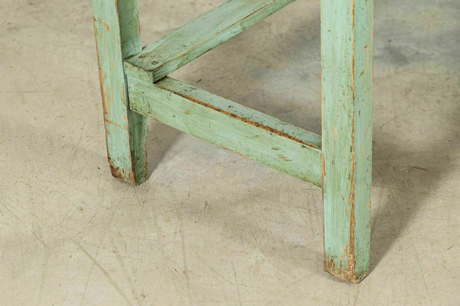 photo buy Monumental 19thc English Painted Pine Dresser Base / Console
