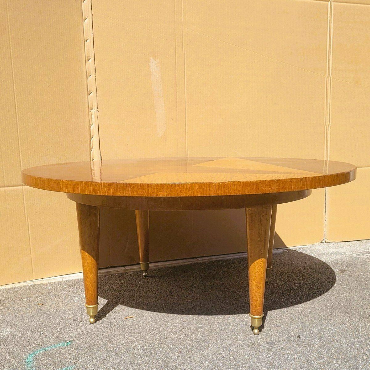 Marquetry Coffee Table, Art Deco, 20th Century photo 1100.0