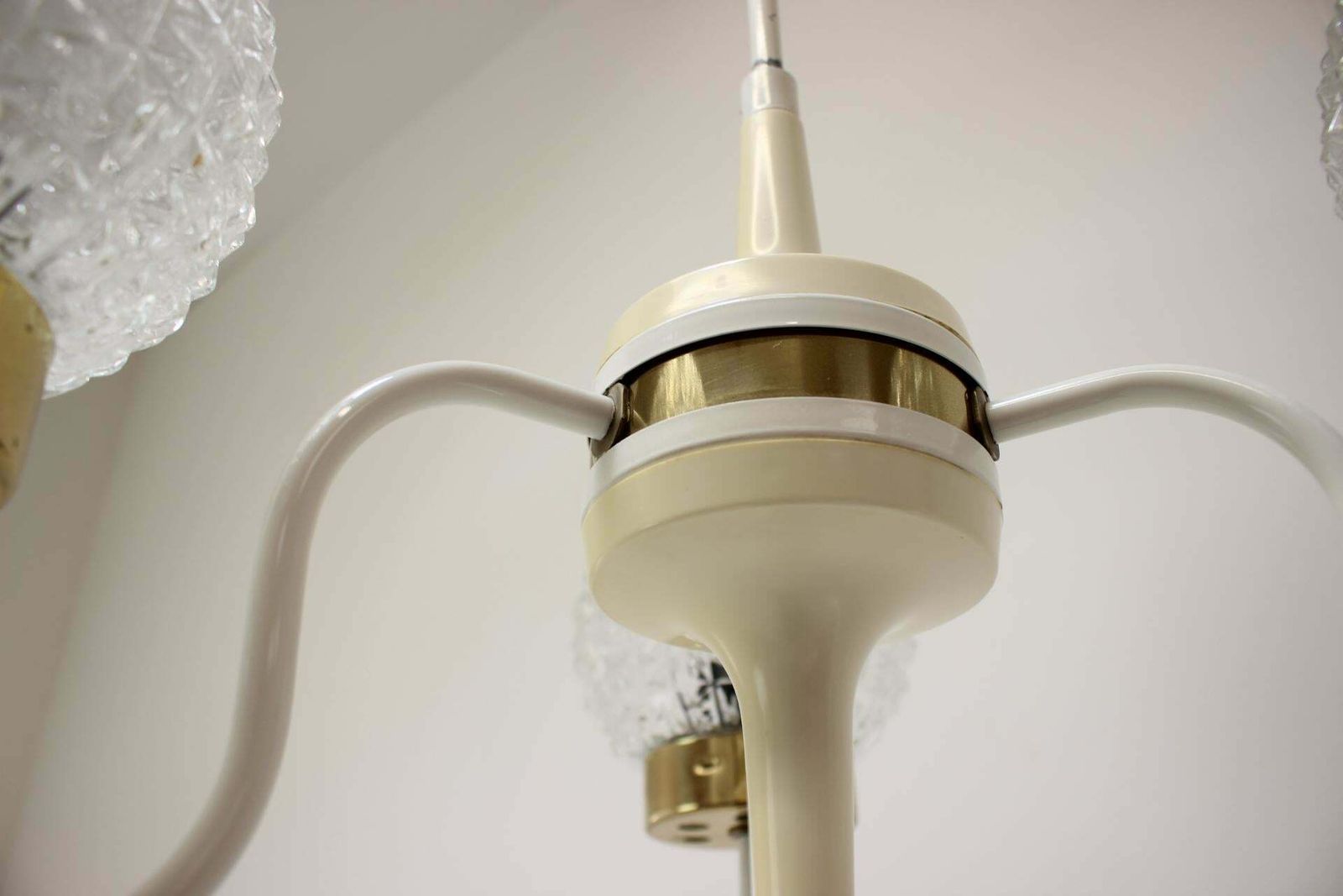 Mid Century Chandelier By Instala Jilove U Decina, 1960's, Czechoslovakia photo 352.0