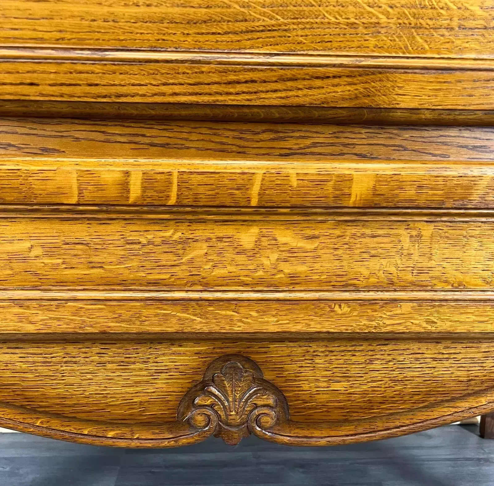 Vintage French Louis XIV Chest Of Drawers / Sideboard / Cabinet (Lot 3193) photo Furniture