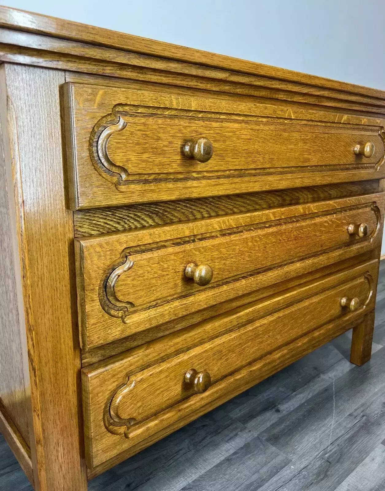 Vintage French Chest Of Drawers / Sideboard / Cabinet( Lot 3187) photo vintage