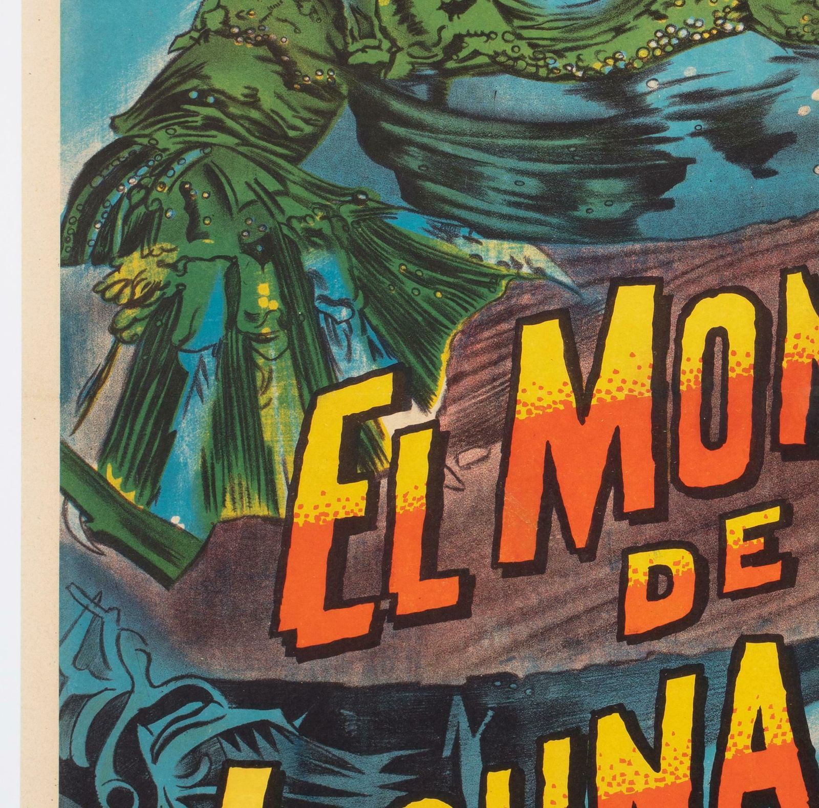 The Creature From The Black Lagoon 1950s Argentinian Film Poster photo 6500.0