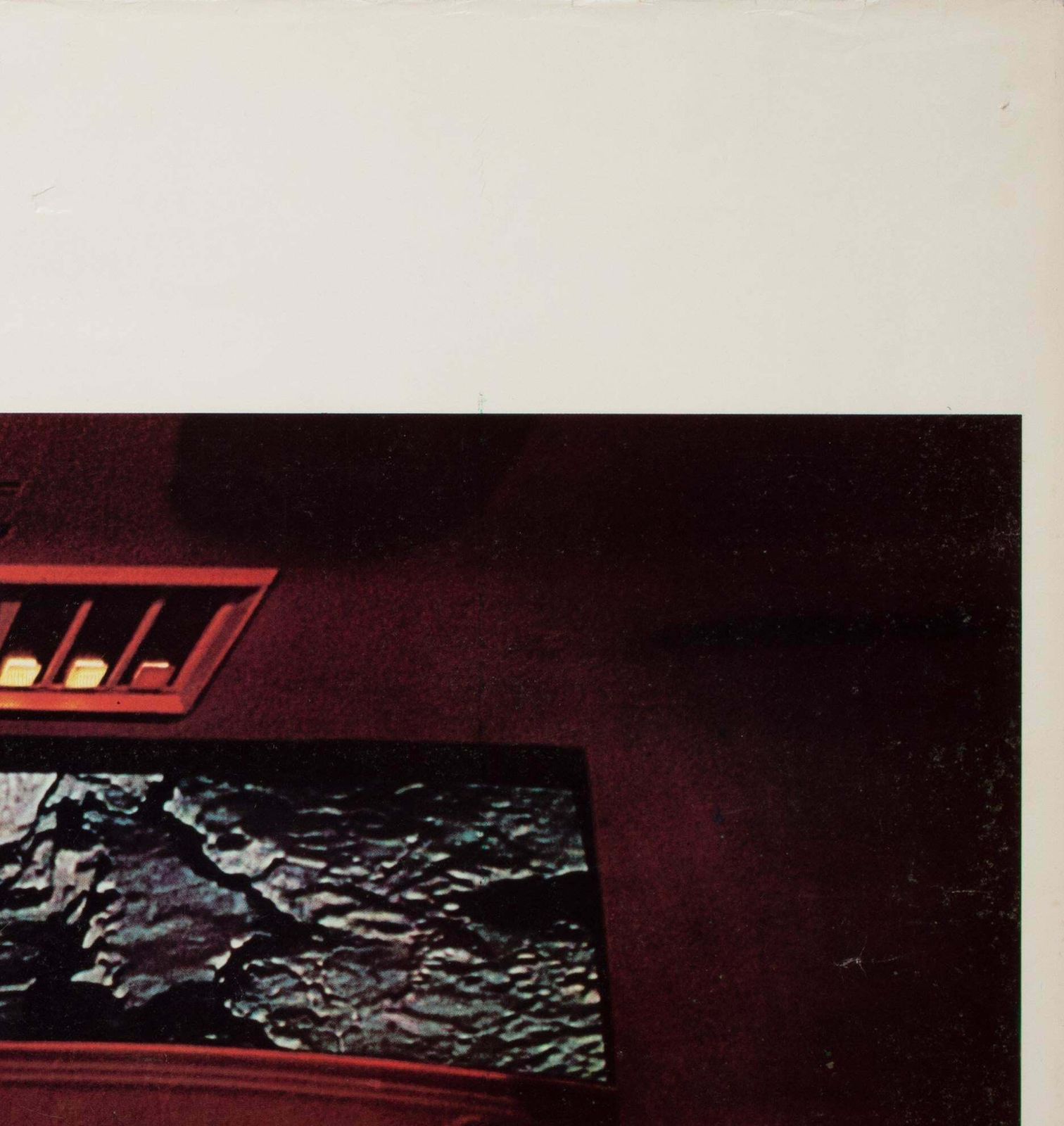 2001 A Space Odyssey 1968 Italian Jumbo Film Still Poster Cockpit Style photo 1885.0