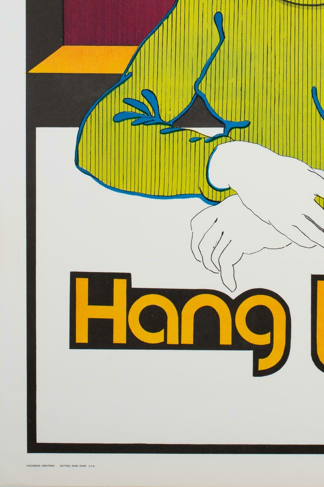 Hang Loose 1970s American Political/Protest Poster, Women's Lib Mona Lisa photo 260.0