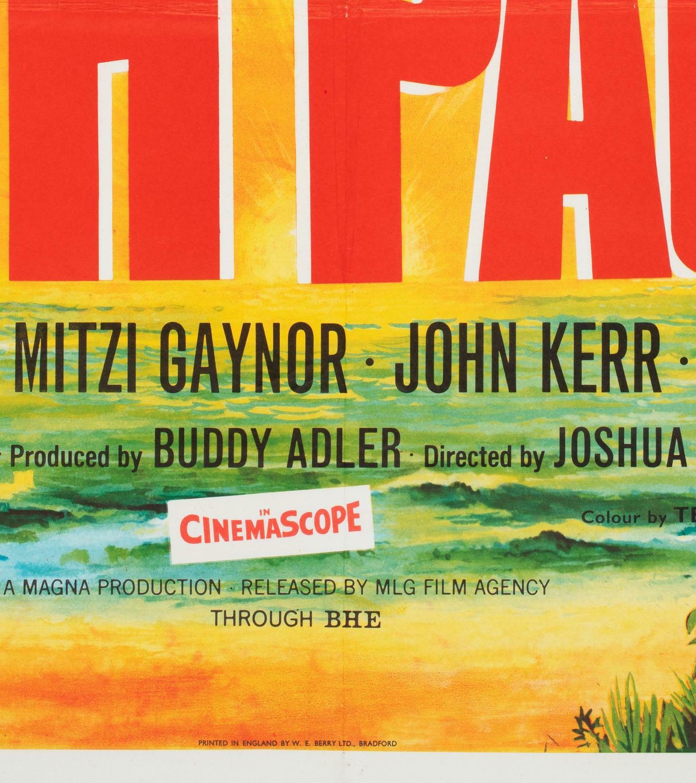 South Pacific R1960s Uk Quad Film Poster, Tom Chantrell photo buy