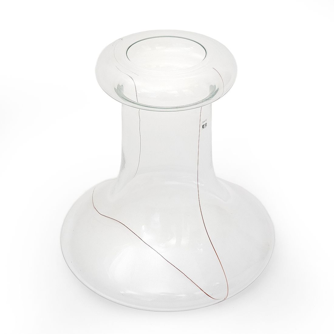 “Party” Transparent Glass Vase By Renato Toso For Fratelli Toso, 1970s