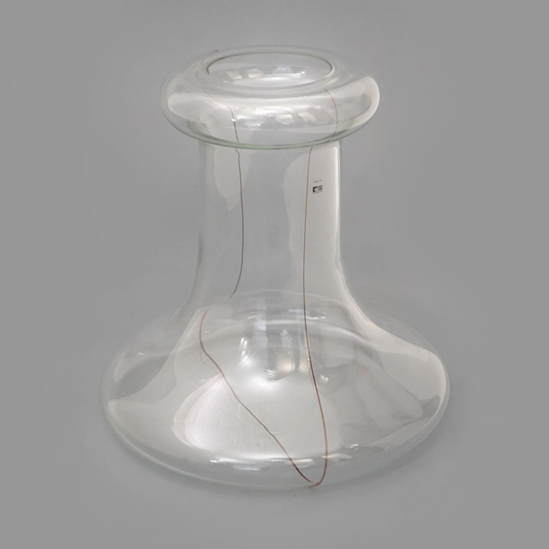 “Party” Transparent Glass Vase By Renato Toso For Fratelli Toso, 1970s photo vintage