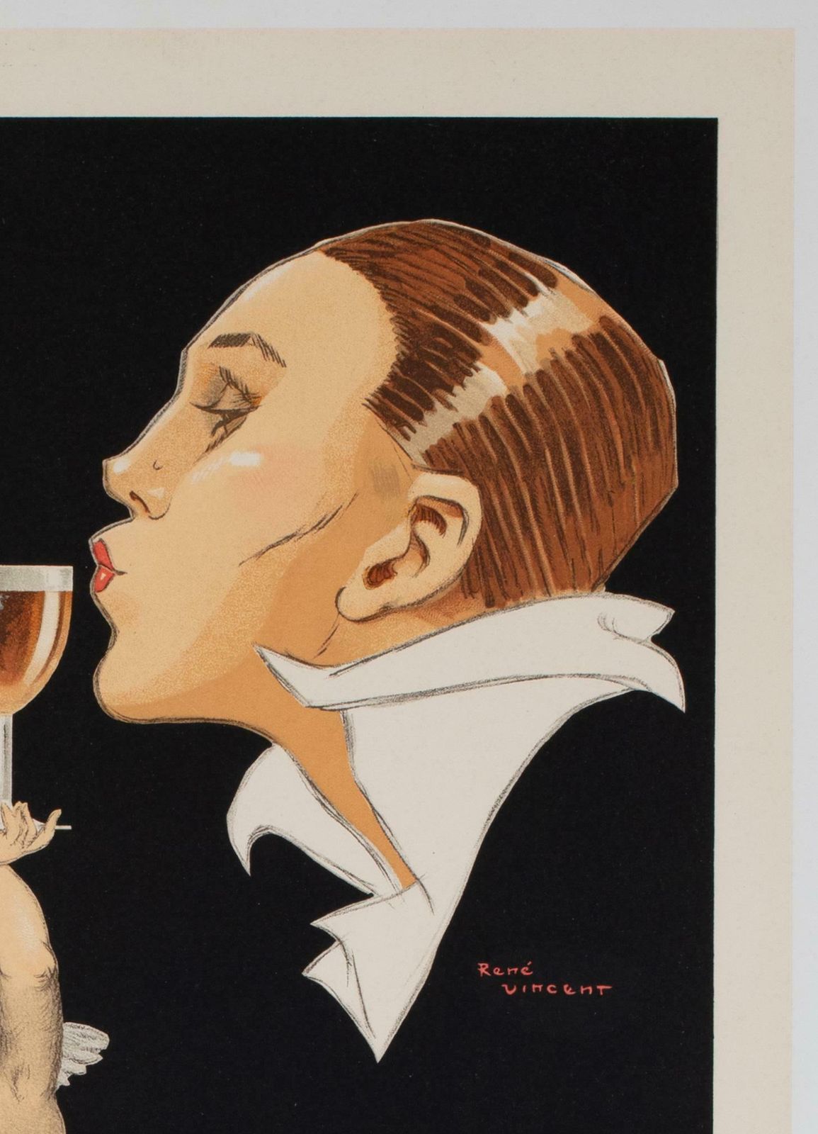 Porto Ramos C1920 French Alcohol Advertising Poster, Rene Vincent photo Art