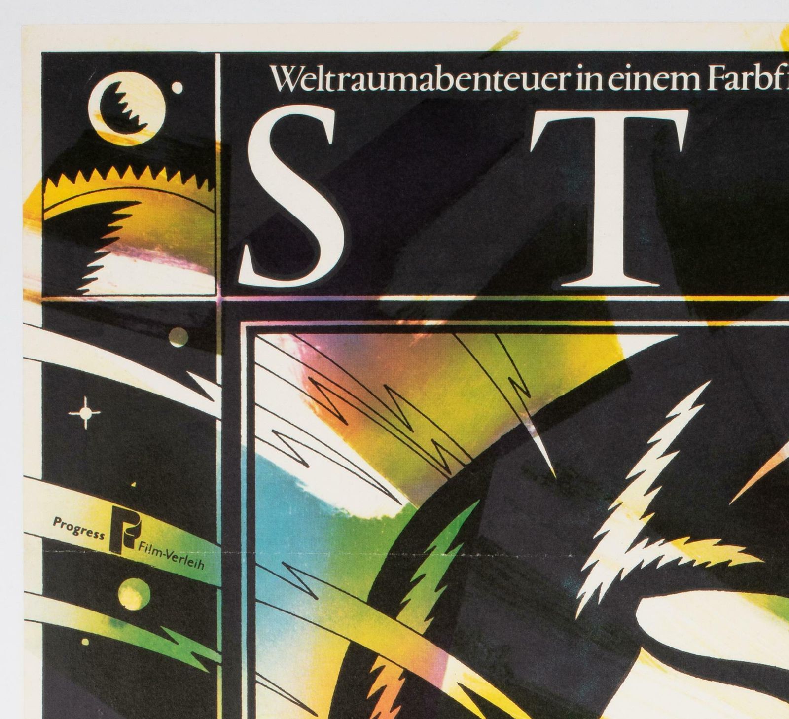 Star Trek Original East German Film Movie Poster, 1985, Schulz Ilabowski photo for sale