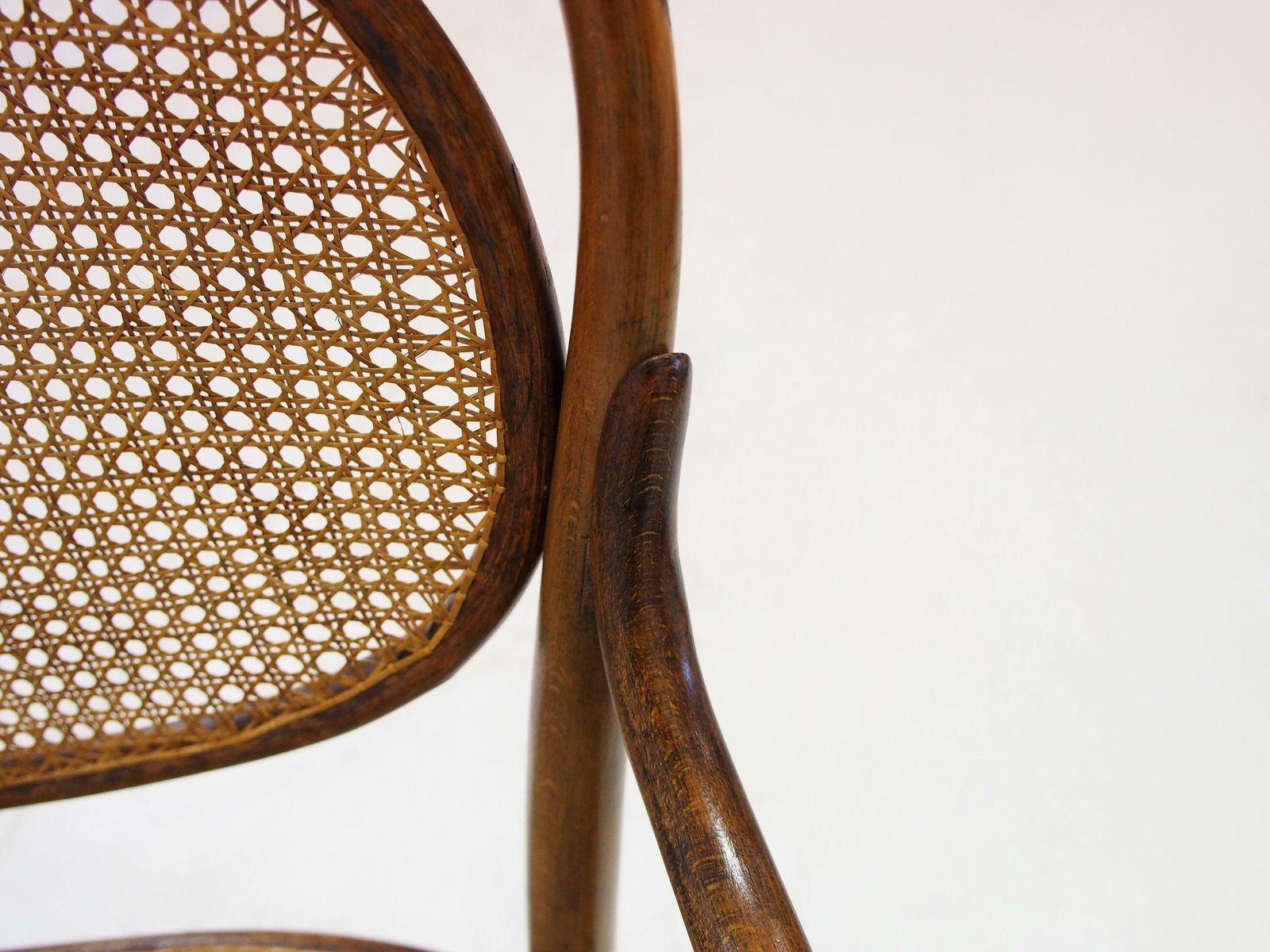 photo furniture Vienna Secessionist Bentwood And Rattan Settee By Thonet Brothers