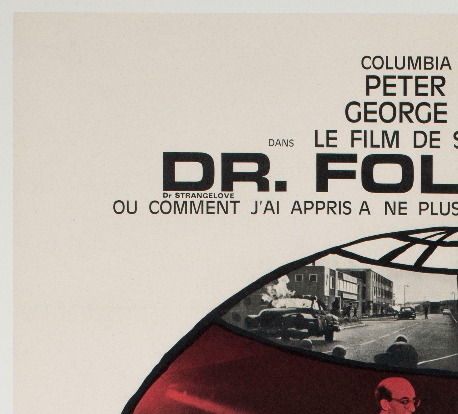 DR Strangelove 1964 French Moyenne Film Poster photo for sale