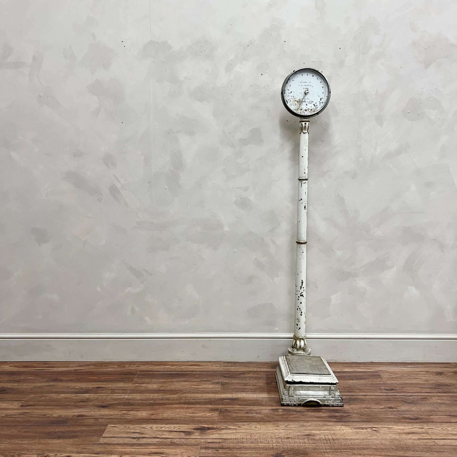 A Set Of English Floor Scales By G,H. James , Bath photo Home Decor