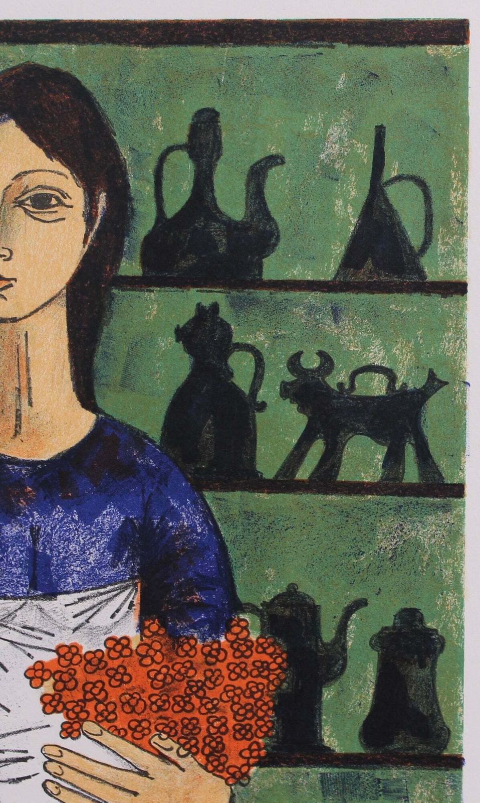 'Melancholic Muses V' By Vicenç Caraltó (Circa 1960s) photo Art