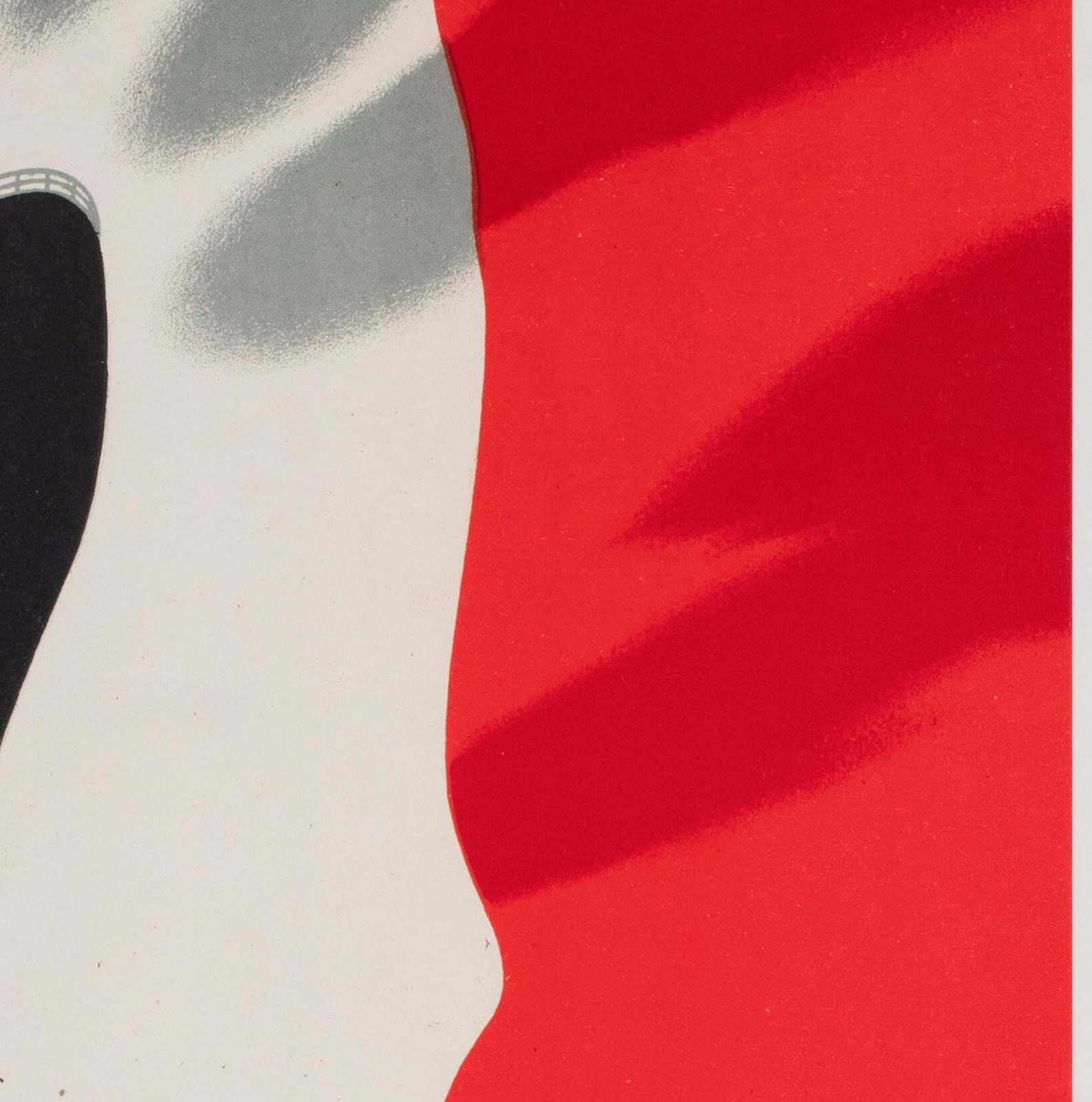 Cie Gle Transatlantique 1950s French Line Travel Poster, Paul Colin photo vinterior