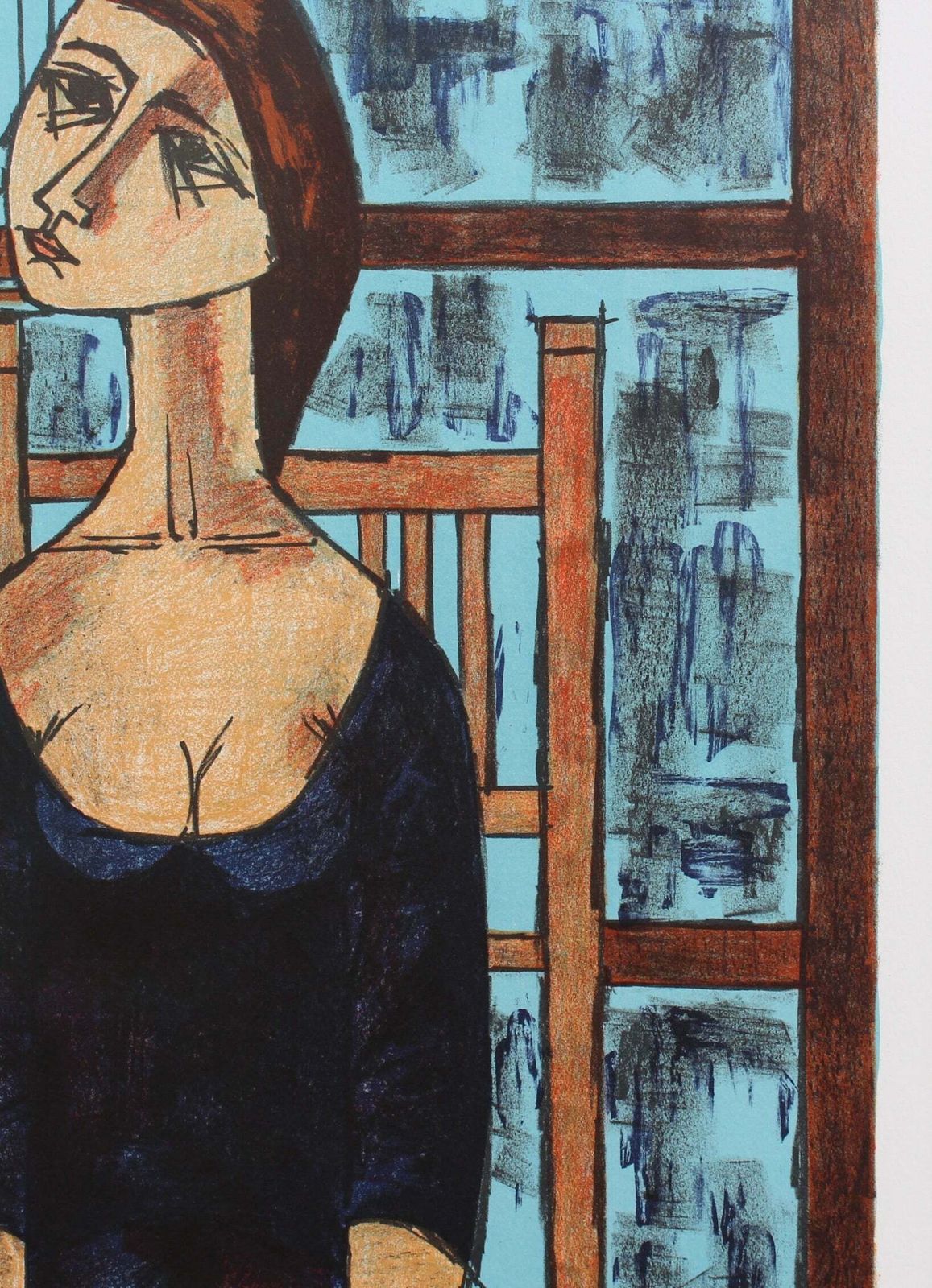 'Melancholic Muses VI' By Vicenç Caraltó (Circa 1960s) photo vinterior