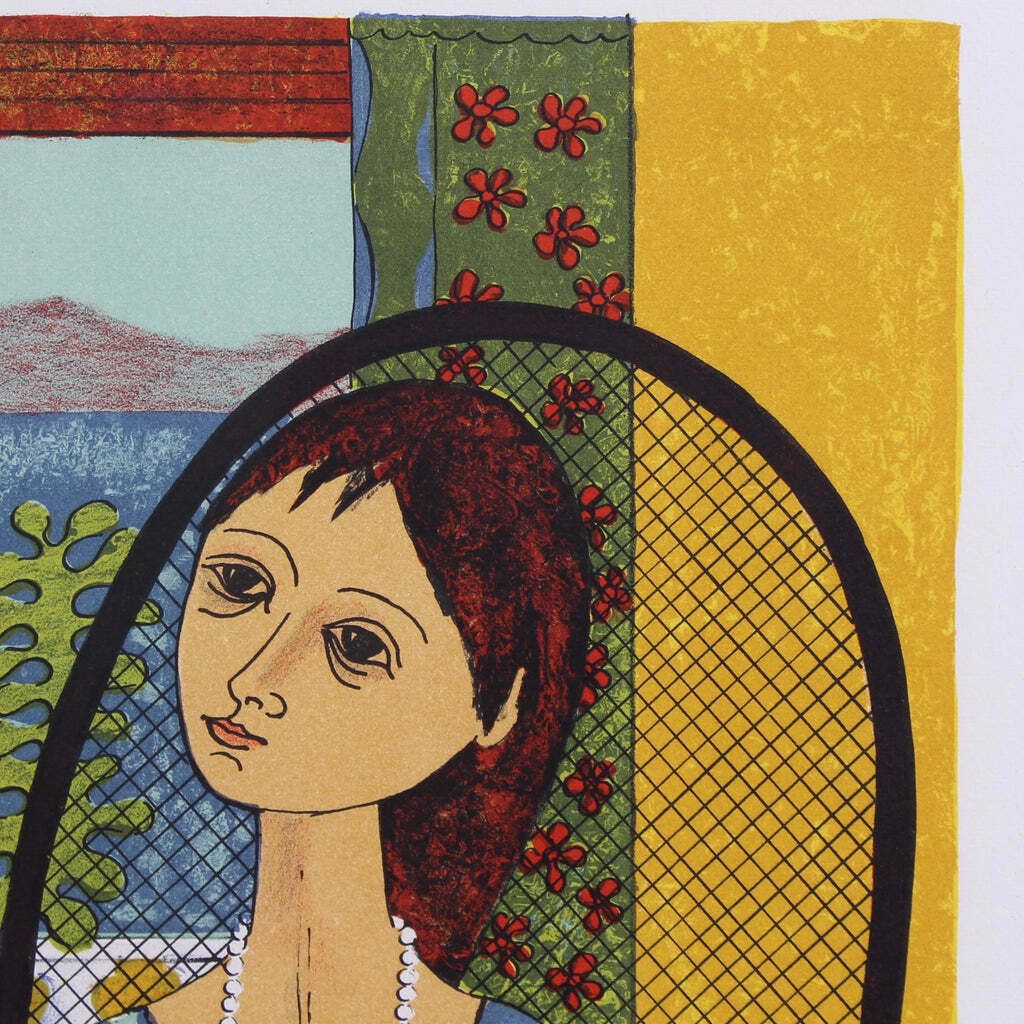 'Melancholic Muses III' By Vicenç Caraltó (Circa 1960s) photo vinterior
