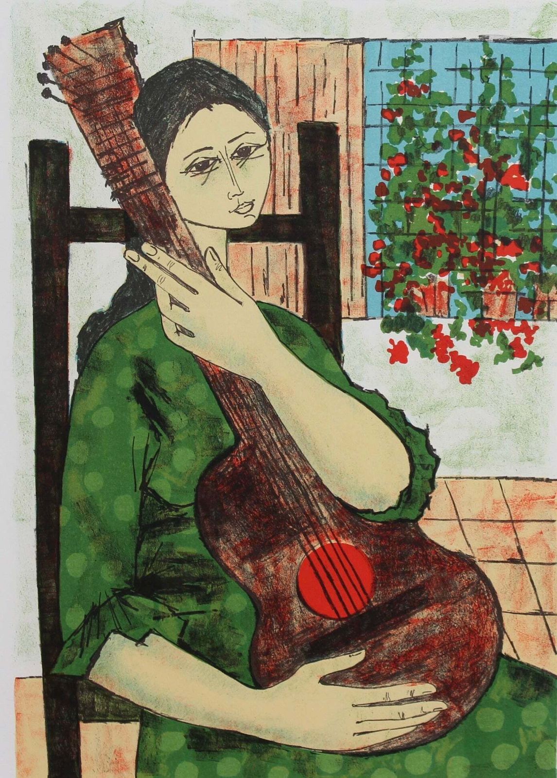 'Melancholic Muses I' By Vicenç Caraltó (Circa 1960s) photo furniture