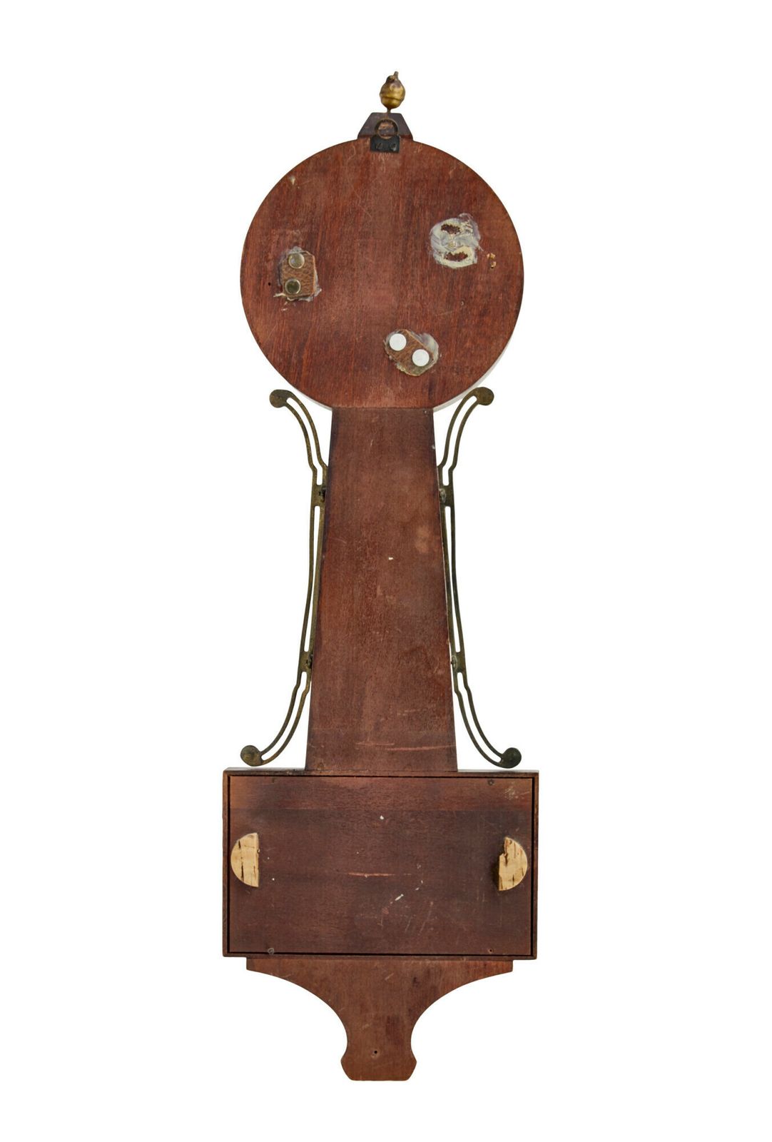 Early 20th Century New Haven Banjo Wall Clock photo vinterior