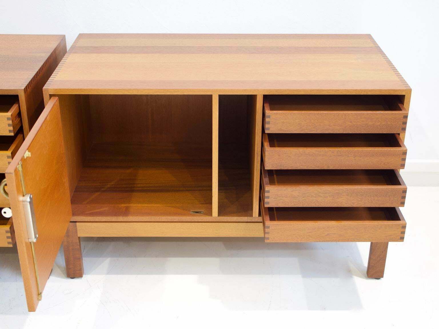 1771.0 Pair Of Mid Century Modern Wooden Credenzas By Christian Hvidt photo