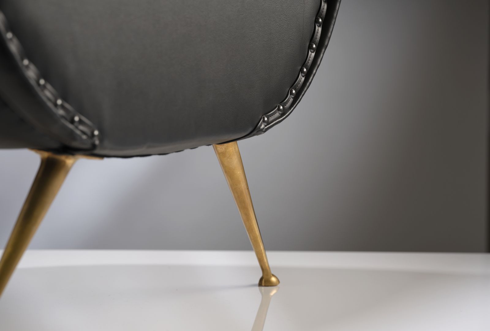 1795.0 Stylish Mid Century ‘Lady Chair’ In The Manner Of Marco Zanuso, Italy Circa 1950s photo