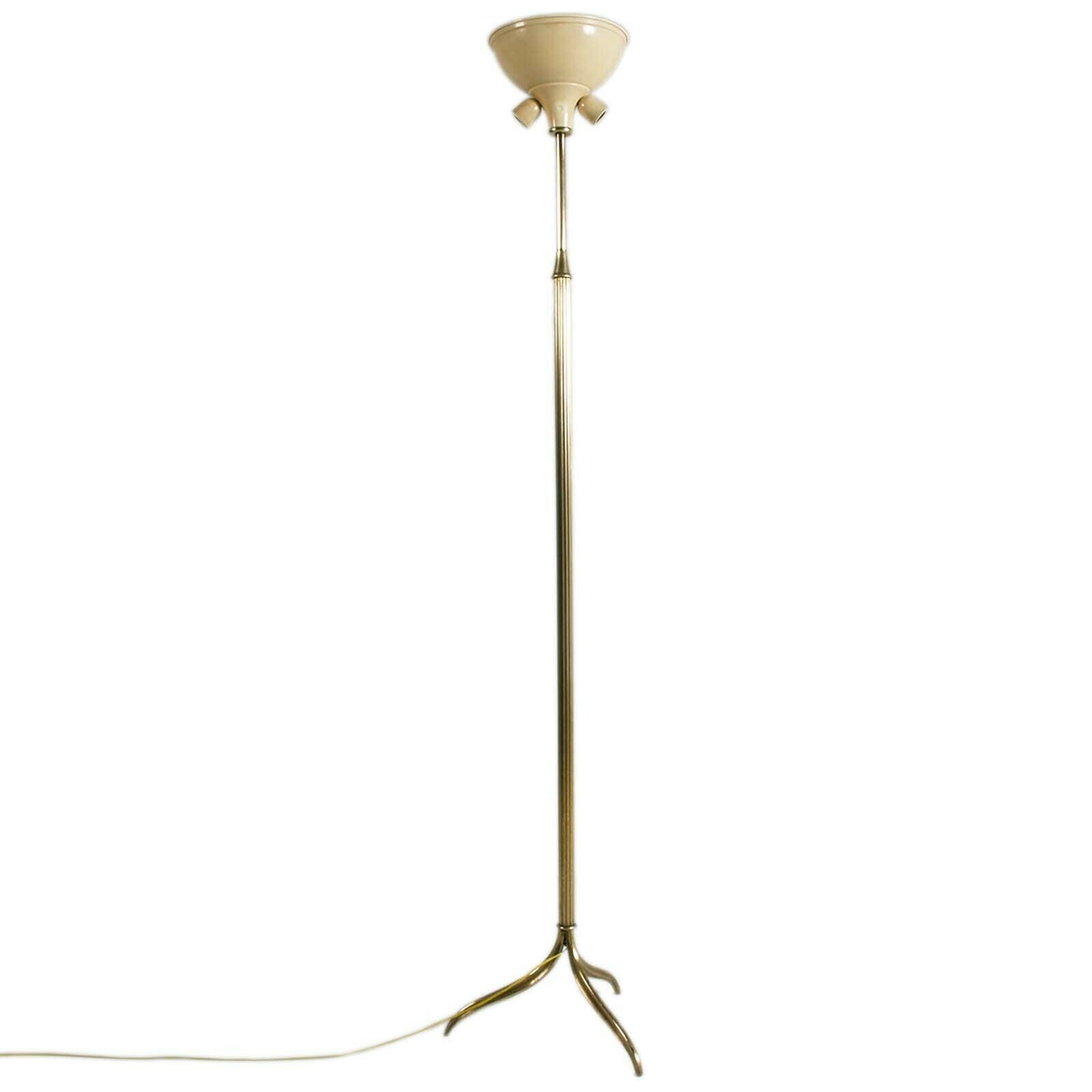 Art Deco Floor Lamp Model Firenze 1920s In Gold Plated Brass By Ghidini1849