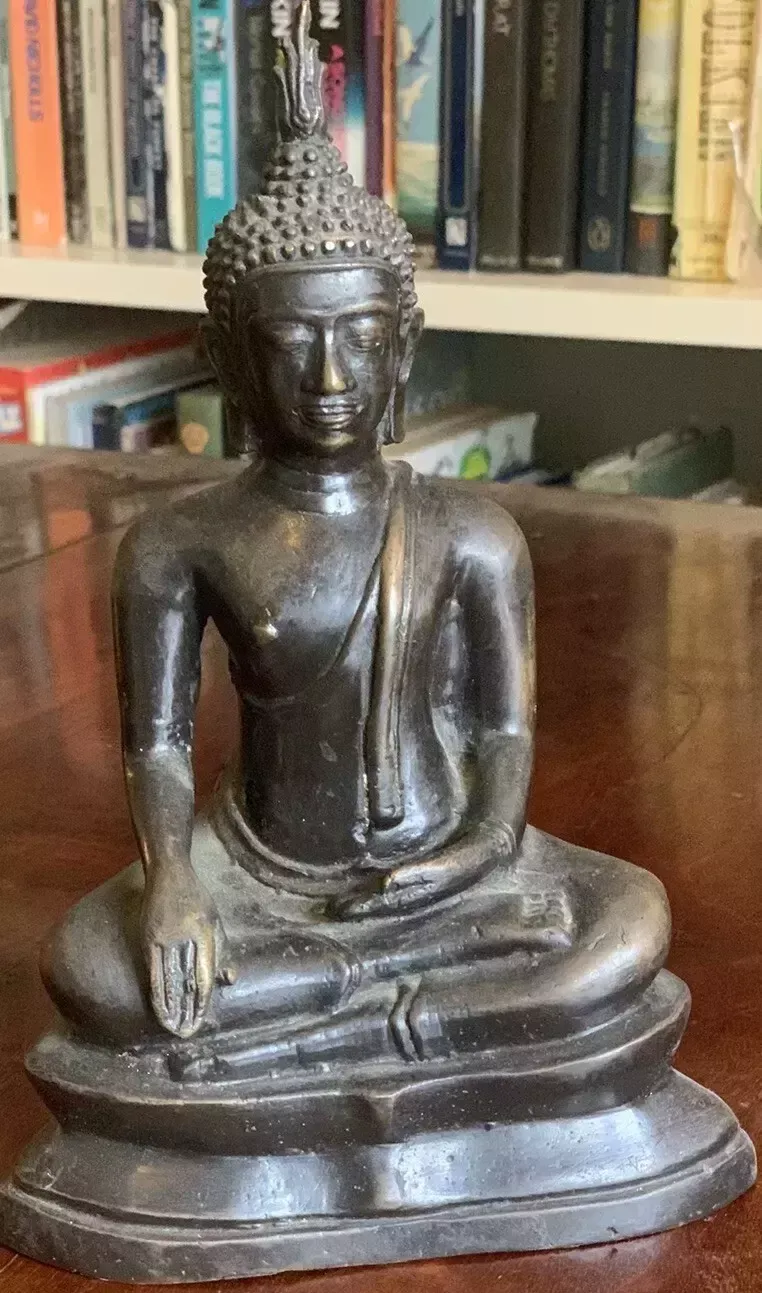 An Early 20th Century Bronze Of The Buddha