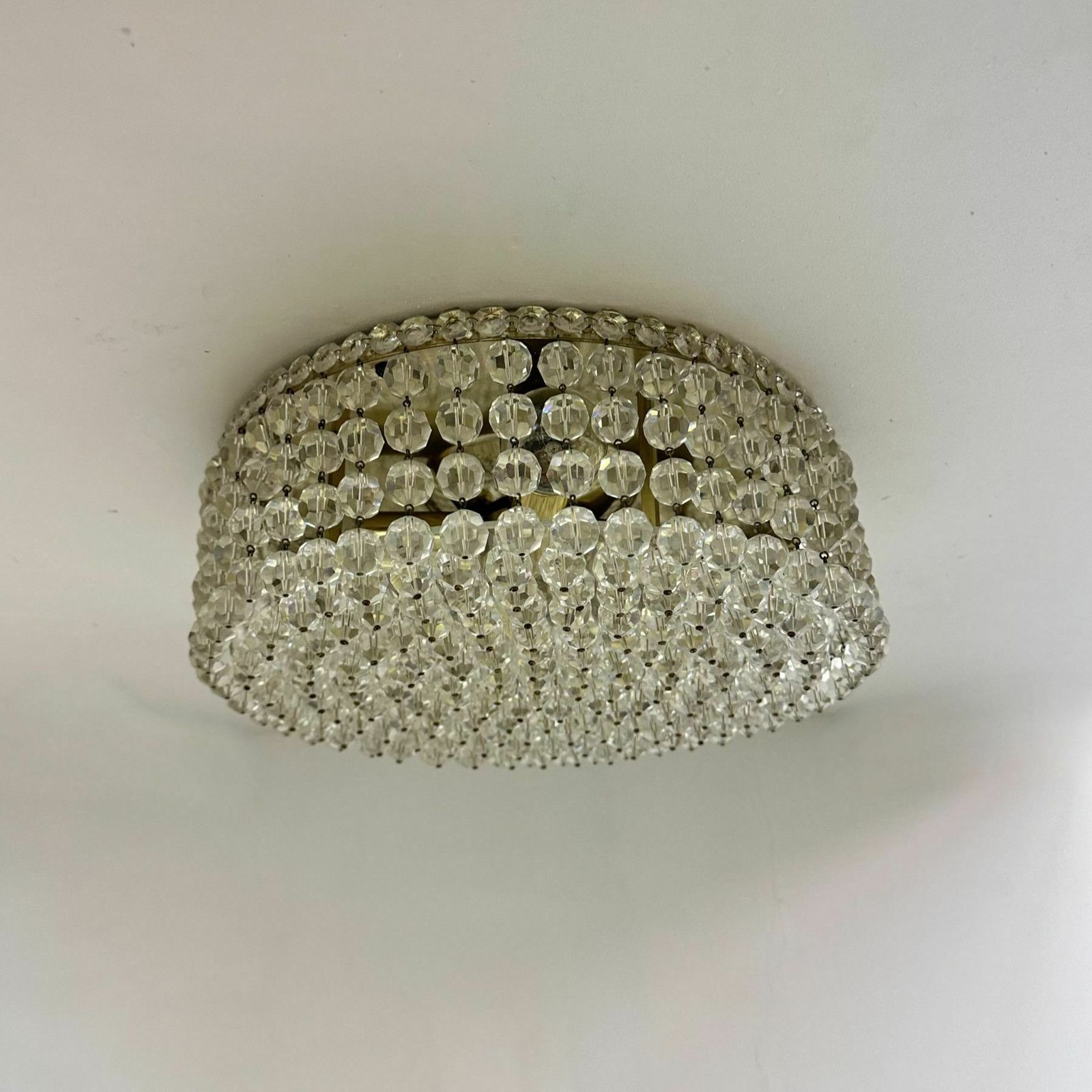 photo buy Plafondlamp Met Swarovski Kristallen, Jaren 1970
