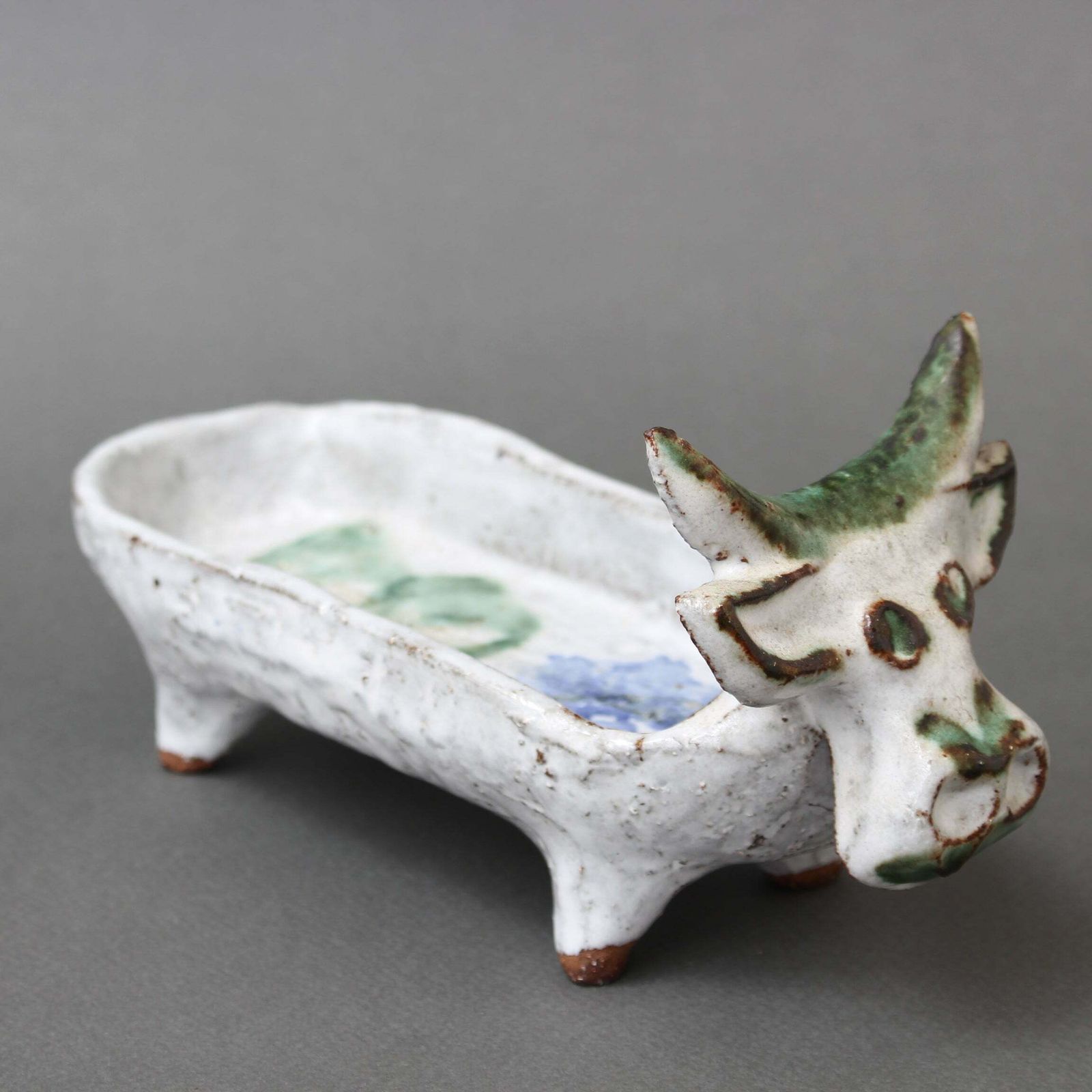 358.0 Mid Century French Cow Bide Poche By Albert Thiry (Circa 1960s) photo