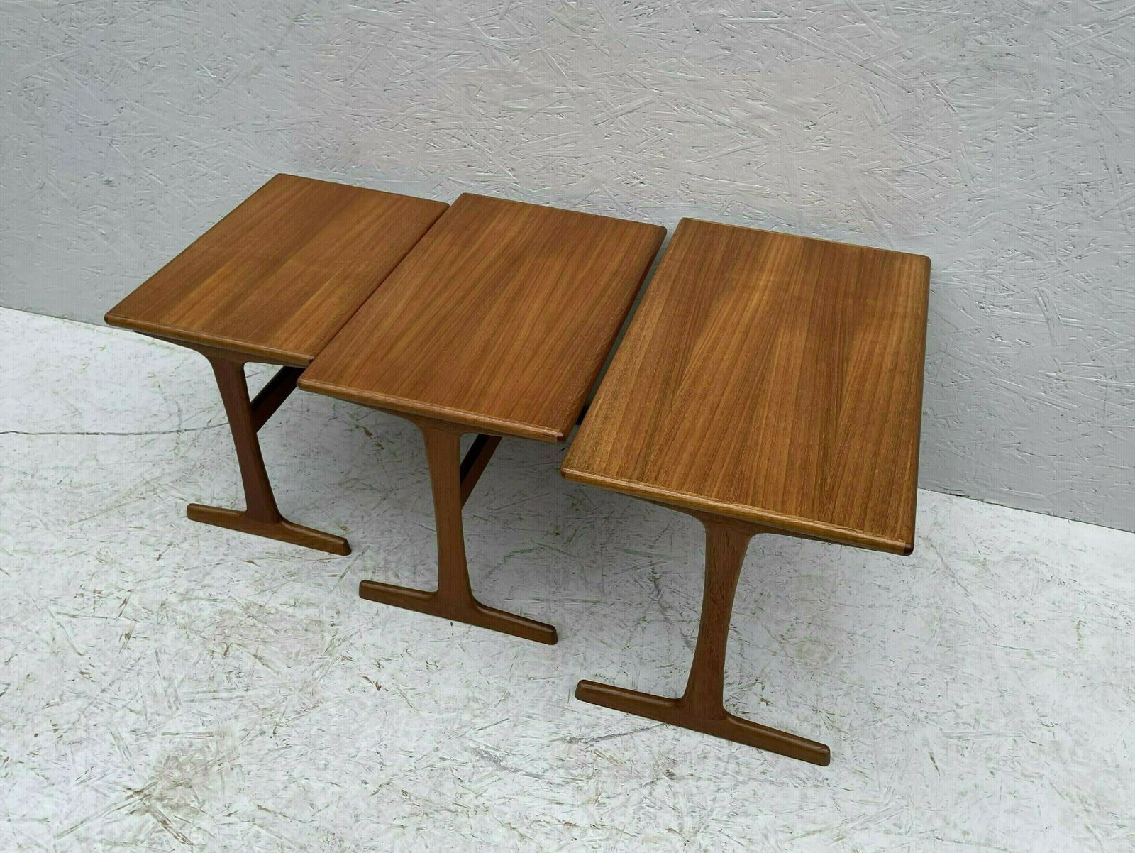 Mid Century Danish Nesting Tables By Kai Kristiansen For Vildbjerg