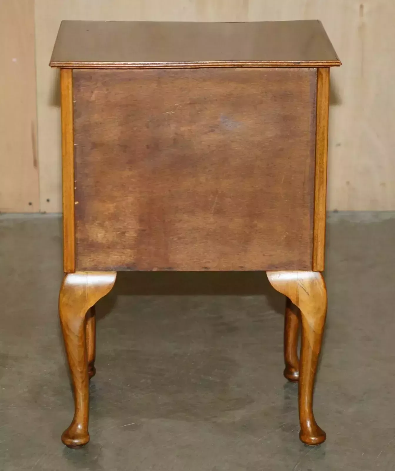 photo buy Pair Of Mid Century Modern Beech & Walnut Bedside Side End Lamp Wine Tables