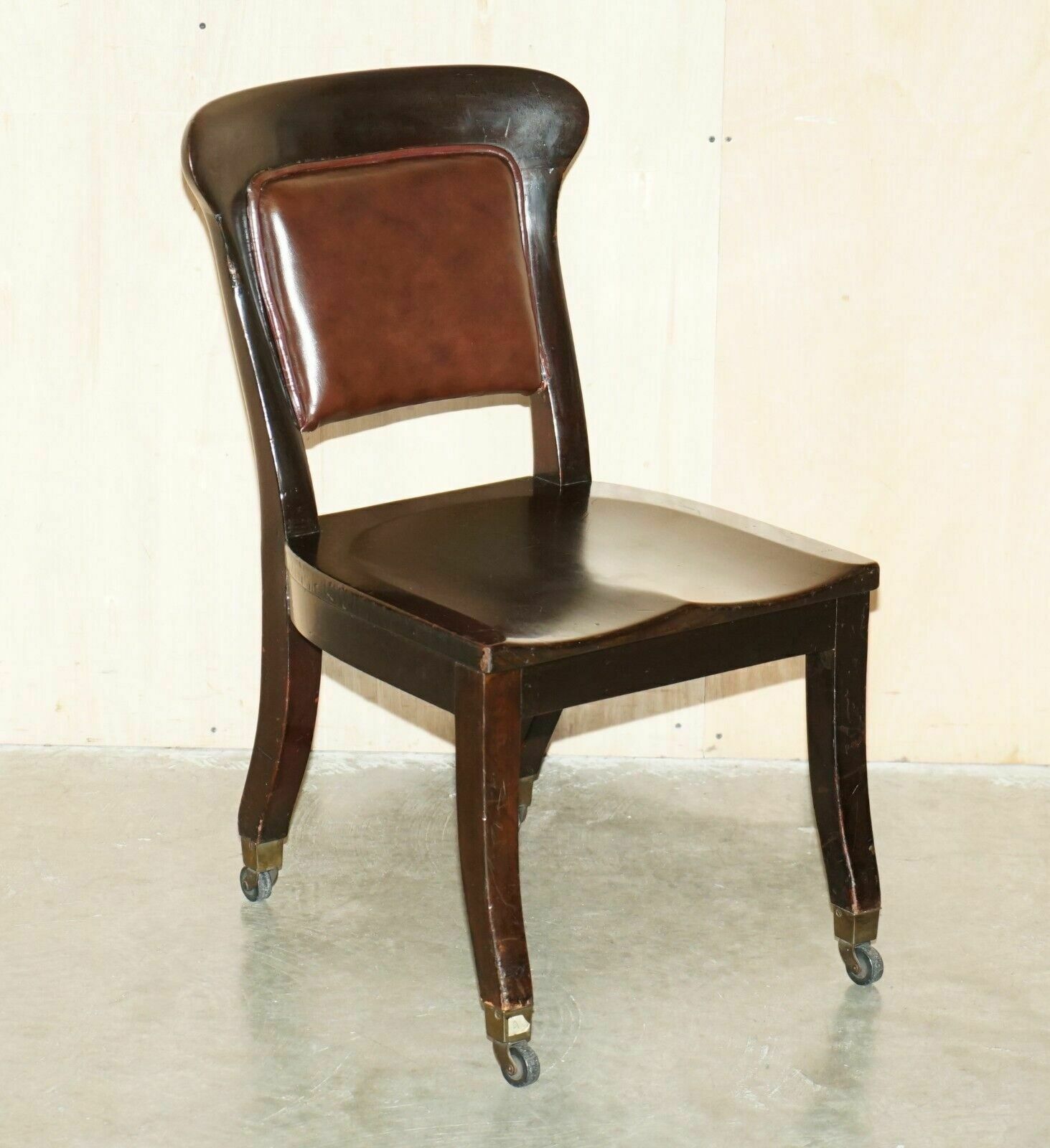Ten Antique Holland & Son's Dining Chairs From The British Museum Reading Room photo 25000.0