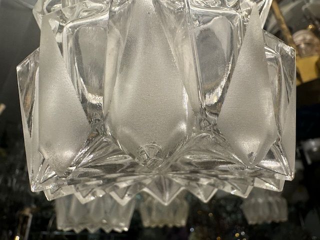 Brass Crystal Chandelier 1960’s By Kaiser Leuchten photo buy