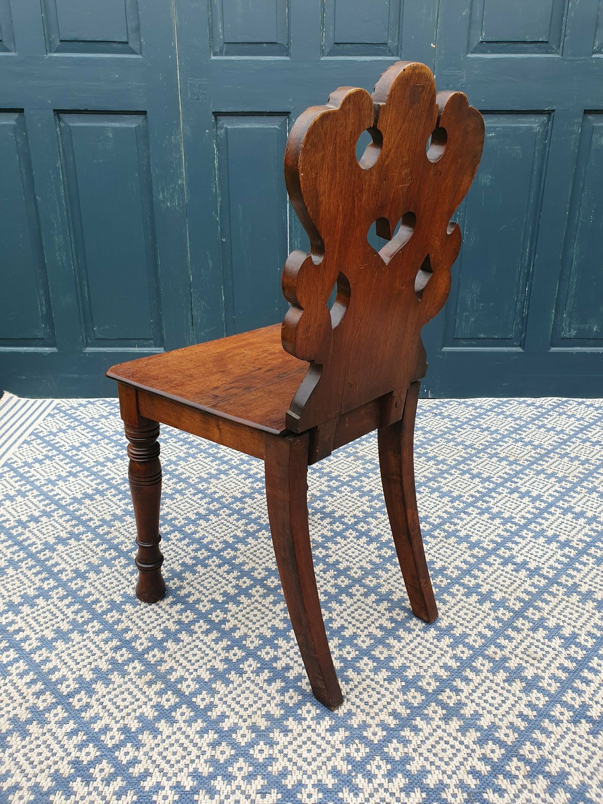 Arts And Crafts Hall Chair, 1800s photo for sale